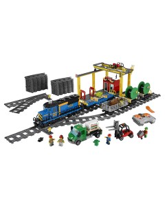 Конструктор City Trains Грузовой поезд 60052 Lego