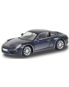 Машина металлическая RMZ City 1 32 Porsche 911 Carrea S синий цвет двери открываются Uni fortune