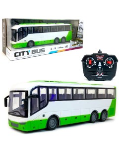 Радиоуправляемый автобус со светящимися фарами 1 30 110651 City bus