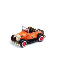 Ретро автомобиль кузов кабриолет оранжевый Нордпласт
