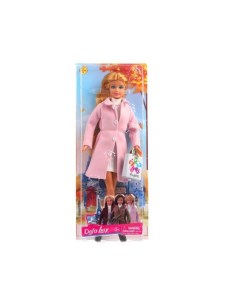 Кукла в розовом пальто Lucy Осенняя коллекция Defa
