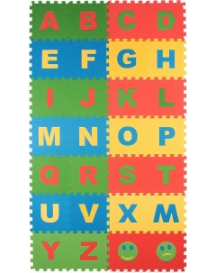 Коврик пазл детский Английский Алфавит 25х25х0 9 см 32 дет 25МПД2 А Eco cover