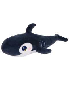 Мягкая игрушка Акула цвет тёмно серый 120 см 221202 120 Maxitoys