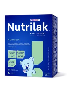 Смесь сухая Комфорт с рождения 350г Nutrilak