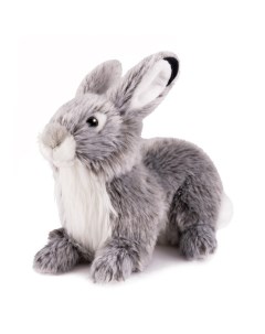 Мягкая игрушка Серый кролик 20 см Maxi life