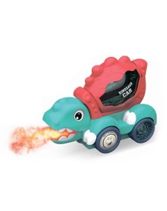 Интерактивная игрушка Динозавр мятный красный Наша игрушка