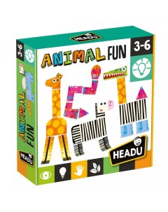 Настольная игра для детей с 3 лет Удивительные животные Headu