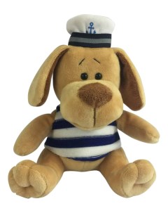 Мягкая игрушка Собака морячок 15 см Teddy
