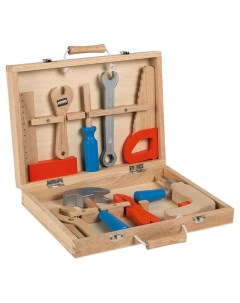 Деревянная игрушка Набор инструментов Brico kids в чемоданчике Janod