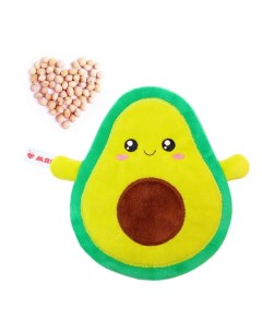 Игрушка грелка с вишневыми косточками Авокадо для новорожденных 0 Мякиши