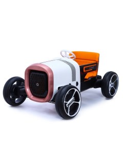 Электромобиль Ретро 2 мотора цвет оранжевый Nobrand