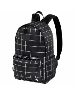 Рюкзак Positive Checkered карман антивор 42x28x14 см Brauberg