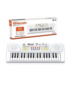 Музыкальный инструмент Синтезатор 37 клавиш микрофон USB кабель коробка Наша игрушка