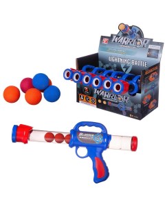 Бластер игрушечный Junfa с шариками сине красный WA 16649 1 Junfa toys