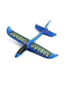 Самолетик Самолет Только вперед 31х35 см синий Funny toys