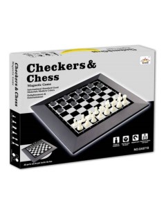 Игра настольная 2в1 игр поле 39х39см шахматы шашки 200131722 Наша игрушка