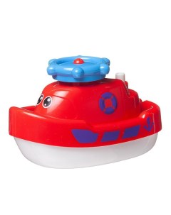 Игрушка для ванной Abtoys Веселое купание Кораблик красный на батарейках Junfa toys