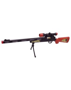 Снайперская винтовка игрушка с подставкой для стрельбы эл мех со светом звуком Abtoys