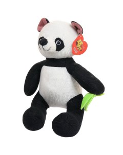 Мягкая игрушка Abtoys Knitted Панда вязаная 21 см Junfa toys