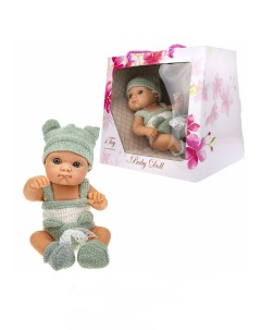 Кукла PREMIUM в голубом костюмчике 20 см премиум 1toy