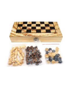 Настольная игра Шахматы шашки нарды Shantou gepai