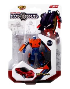 Игровой набор Трансформеры РобоБиль сине оранжевой M6690 2 Yako toys