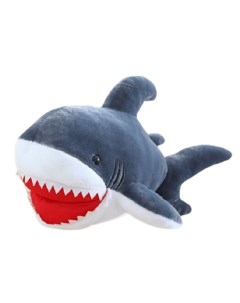 Мягкая игрушка большая серая акула 90 см Nobrand