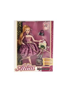 Кукла Junfa Atinil Звезда эстрады в коротком платье с букетом 28см WJ 21568 Junfa toys