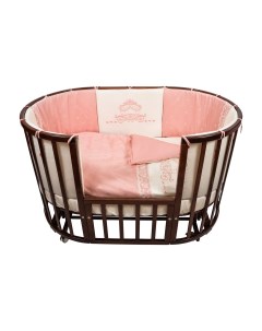 Комплект в кроватку Prestigio Pizzo цвет розовый 6 предметов 6020C 2 40 209 Nuovita