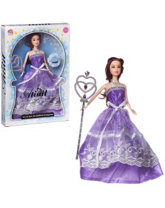 Кукла Junfa Atinil Очаровательная принцесса WJ 21501 фиолетовое Junfa toys