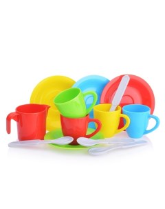 Набор детской посуды Молочный чай 13 предметов Игрушки поволжья