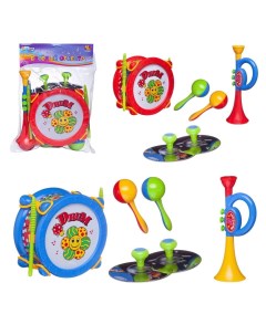 Набор музыкальных инструментов Abtoys ДоРеМио 8 предметов D 00087 Junfa toys