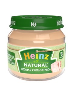 Пюре мясное Нежная крольчатинка с 6 месяцев 80 г 1 шт Heinz