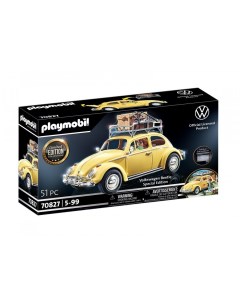 Конструктор Volkswagen Beetle Спецвыпуск PM70827 51 деталь Playmobil