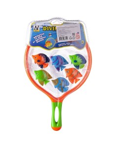 Игровой набор Junfa Поймай рыбку сачок 30х19см и 6 тропических рыбок WA D9947 Junfa toys