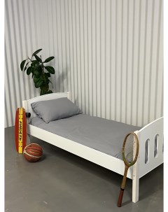 Детская кровать подростковая деревянная односпальная под матрас 80х180 см софа тахта Базисвуд