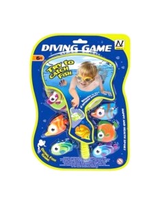 Игровой набор Junfa Поймай рыбку сачок 23х14см и 6 большеглазых рыбок WA D9945 Junfa toys