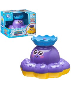 Игрушка для ванной Веселое купание Осьминог PT 00542 фиолетовый Abtoys