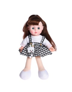 Кукла классическая Милашка 32 см со звуком в сарафане Nobrand