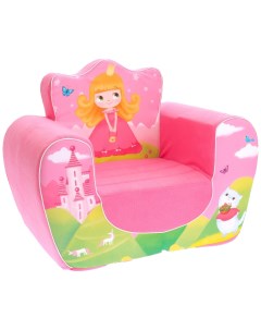 Мягкая игрушка кресло Принцесса цвет розовый Забияка