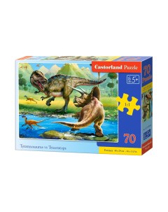Пазлы 70 эл Premium Динозавры В 070084 Castorland