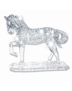 3D Пазл Магия кристаллов Лошадь 100 деталей ВВ5225 Bondibon
