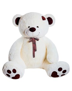 Медведь Тони 90 см белый Любимая игрушка