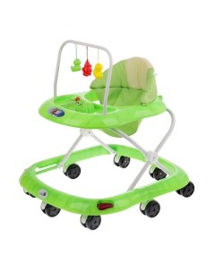 Ходунки детские Маленький водитель зеленый силиконовые колеса Alis