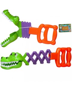 Игрушка Abtoys Зубастики Голодный крокодил выдвижная 28 см PT 01680 Junfa toys