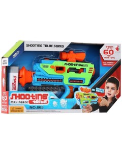 Бластер игрушечный Shooting с бумажными пулями Shantou gepai