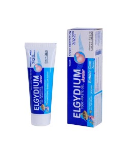 Зубная паста гель Эльгидиум Junior aroma Bubble Защита от кариеса 50 мл Elgydium