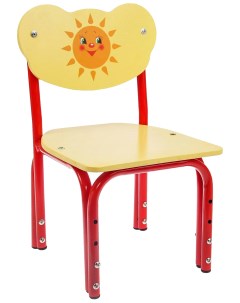 Детский стул Кузя Солнышко регулируемый разборный Кенгурёнок
