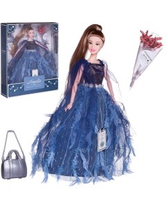 Кукла Вечерний раут в длинном платье с пышной юбкой 30см PT 01624 Abtoys