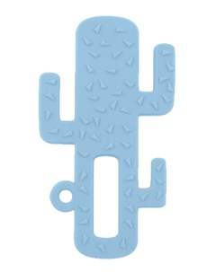 Прорезыватель для зубов силиконовый Cactus Mineral Blue Кактус Minikoioi